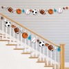 Big Dot of Happiness Go, Fight, Win - Sports - Baby Shower or Birthday Party DIY Decorations - Clothespin Garland Banner - 44 Pieces - 2 of 4
