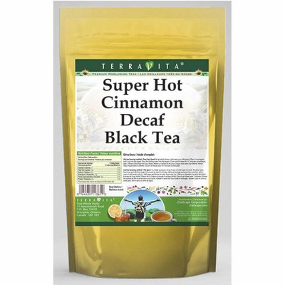 TerraVita Super Hot Cinnamon Decaf Black Tea (25 tea bags, ZIN: 544848, 2-Pack)