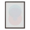 18"x24" Blake Colorful Records Art Print: Modern Music Theme, Polystyrene Frame - Kate & Laurel All Things Decor - 4 of 4