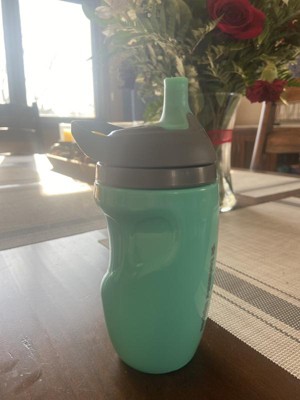 TOMMEE TIPPEE 9OZ INSULATED SPORTEE TODDLER WATER BOTTLE W/ HANDLE, BLUE  *DM