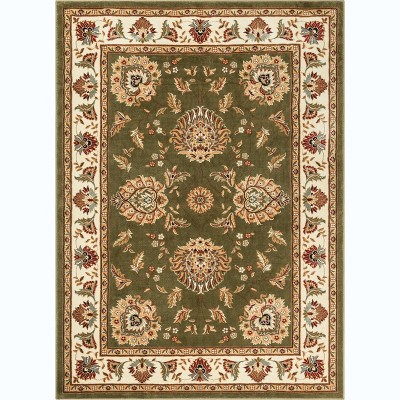 Well Woven Sultan Sarouk Oriental Persian Floral Formal Traditional Modern Classic Thick Soft Area Rug