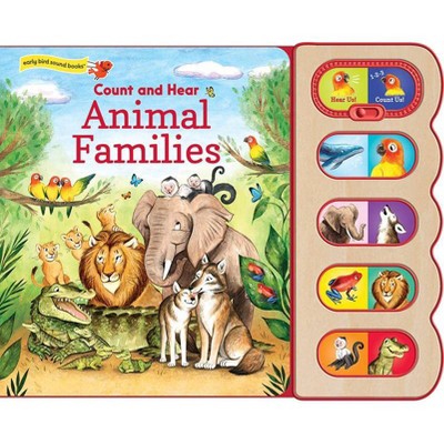 Animal Families - by  Scarlett Wing (Board Book)