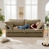 VASIP Modern Slipcovered 2-Seat Sofa for Living Room,Cushion Detachable Washable and Plain Chenille Deep Seat for Small Space,Apartment - 2 of 4