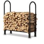 Plow & Hearth - Medium Heavy-Duty Steel Firewood Log Rack, 45" L x 13" W x 45" H