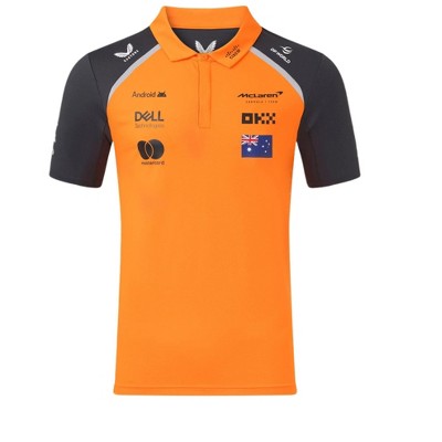 Castore McLaren F1 Men's 2025 Oscar Piastri Team Polo Shirt