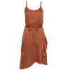 Women's Satin Tie Waist Dress - LASCANA - 4 of 4