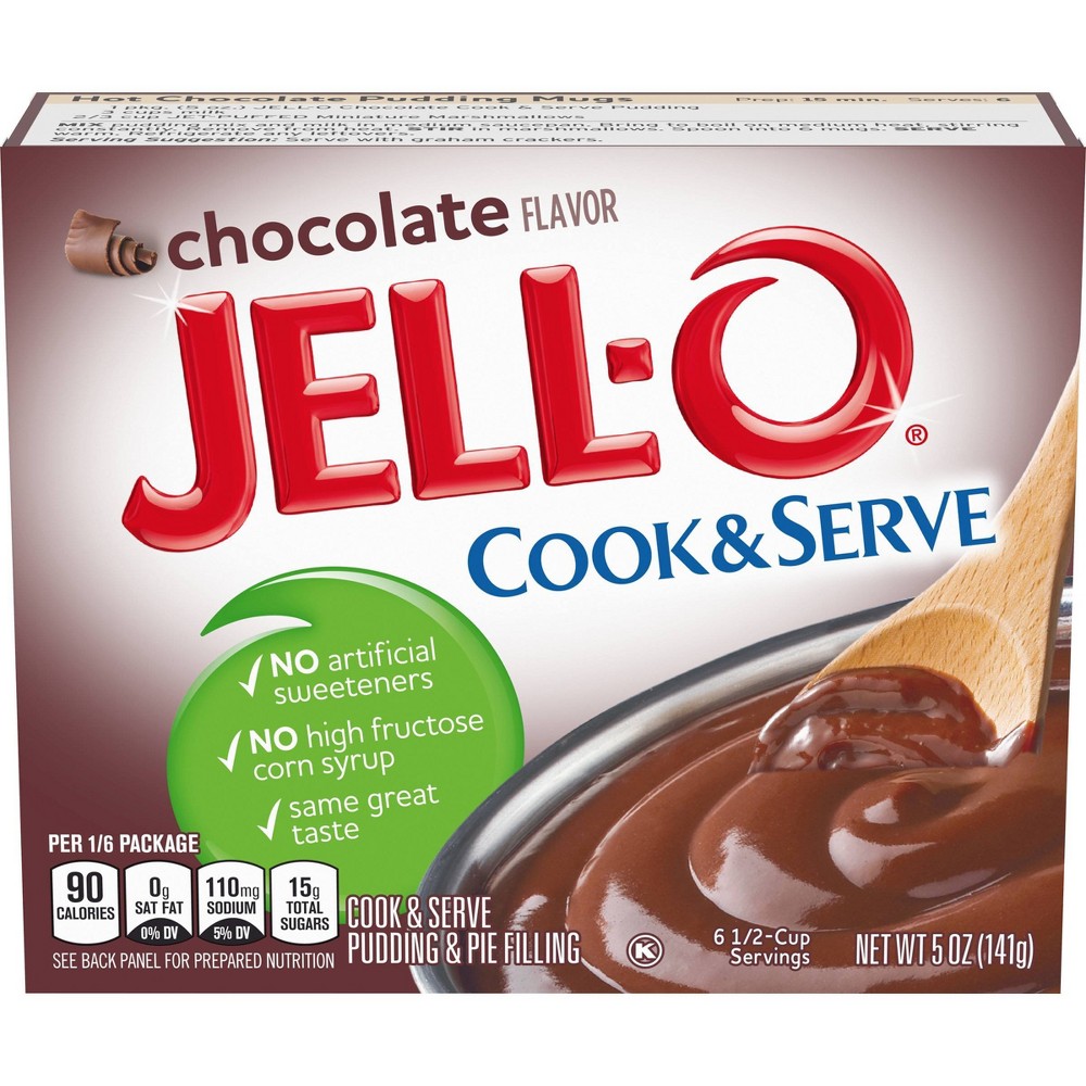 UPC 043000206911 product image for JELL-O Cook & Serve Chocolate Pudding - 5oz | upcitemdb.com