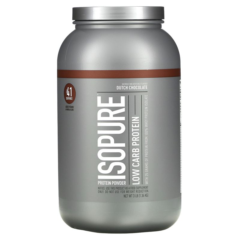 Isopure Low Carb Protein Powder, 1 of 3