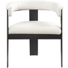 Meridian Furniture,Romeo Vegan Leather Dining Chair, Set of 2 - 3 of 4