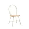 Set of 2 Windsor Dining Chair Wood/White/Natural - Boraam - image 3 of 4