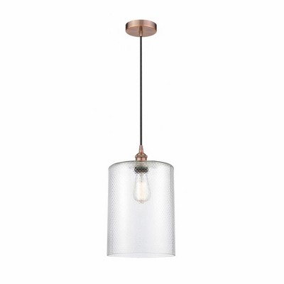 Cobbleskill - 1 Light Mini Pendant In Industrial Style-15.75 Inches Tall and 9 Inches Wide