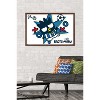 Trends International Hello Kitty and Friends: 21 Sports - Badtz-Maru Soccer Framed Wall Poster Prints - 2 of 4