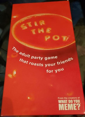 Stir the Pot - The Adult Party Game Where You Compete to Roast