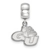 Black Bow Jewelry Sterling Silver Gonzaga Bulldogs NCAA Bead Charm - 2 of 4