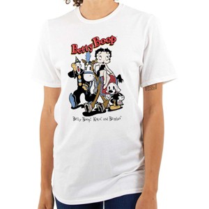 Betty Boop Koko The Clown Bimbo Womens Graphic T Shirt Tees Brisco Brands - 1 of 4