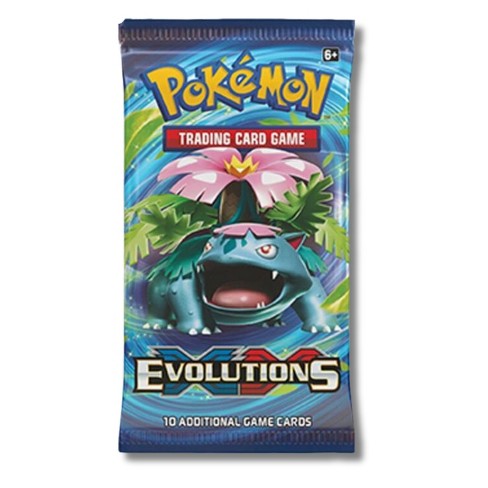 Pokemon XY Evolutions hot Booster Pack Art Set