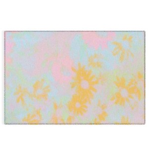 SunshineCanteen gentle flowers Outdoor Rug - Deny Designs - 1 of 4