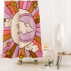Deny Designs Kira Moonburst Shower Curtain: Abstract Woven Polyester, Machine Washable - 2 of 3