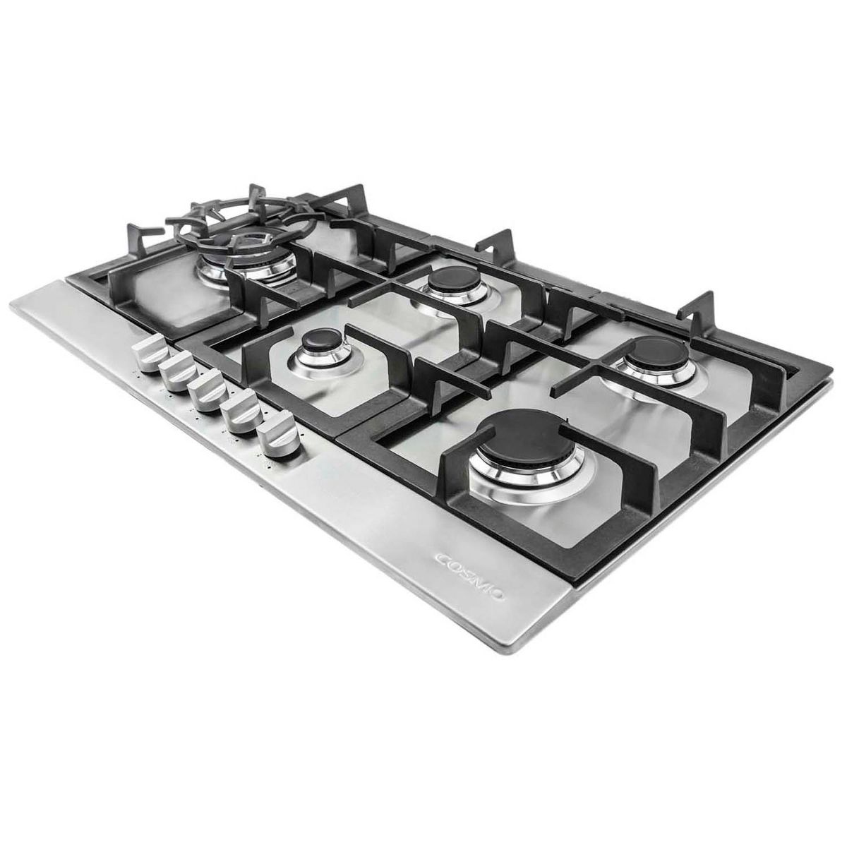Cosmo COS-850SLTX-E 30 in. Gas Cooktop in Stainless Steel with 5 Sealed Brass Burners - thumbnail 7