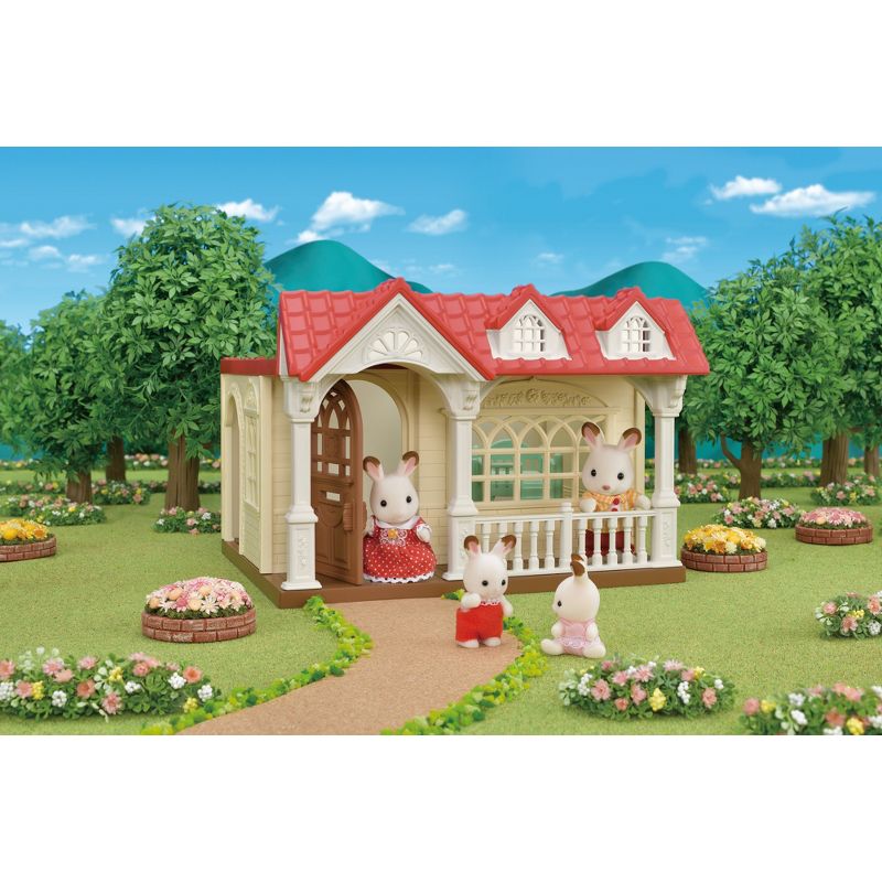 Calico Critters Sweet Raspberry Home Gift Set, Dollhouse Playset with 3 Collectible Figures, Furniture and Accessories , 2 of 11