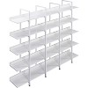 Acekool 5-Tier Industrial Bookshelf, Open Bookcase with Metal Frame, Vintage Storage Shelves for Living Room, Home Office, Black - 4 of 4