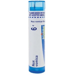 Nux Vomica 6C by Boiron Homeopathic Single Medicine For Digestive  -  1 Tube Pellet - 1 of 2