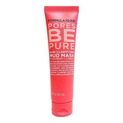 Formula Clarifying Mud Mask - Strawberry Yarrow - 1oz : Target