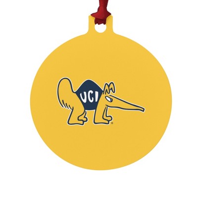 UC Irvine Secondary Logo Aluminum Holiday Christmas Tree Ornament