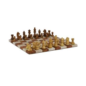 Worldwise Imports 23213 Wood Shogi Game With Folding Board for sale online