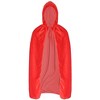 Skeleteen Red Velvet Hooded Cape - Kids Long Velour Vampire and Superhero Halloween Costume Cloak with Hood - 2 of 4