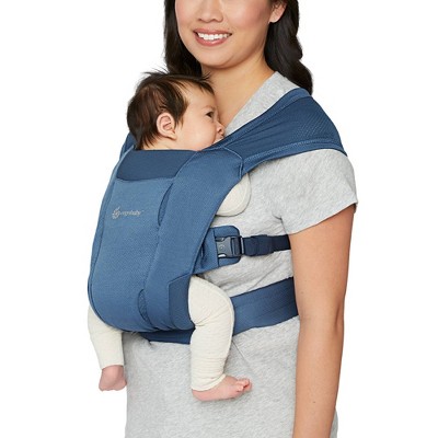 Embrace Soft Air Mesh Soft Grey - Ergobaby →