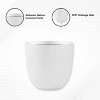 Rosemead Home & Garden Concrete Outdoor Planter Pot Chalk White 20.87"x20.87"x20.05" - 2 of 4