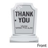 Big Dot of Happiness Graveyard Tombstones - Shaped Thank You Cards - Halloween Party Thank You Note Cards with Envelopes - Set of 12 - 3 of 4