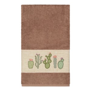 Linum Home Textiles 100% Turkish Cotton MILA Embellished Towel Set - 1 of 1
