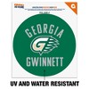 Georgia Gwinnett College Grizzlies Logo Automotive Car Window Locker Circle Bumper Sticker - 2 of 4