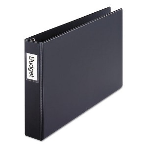 Cardinal Premier Easy Open 11 x 17 Locking Slant-D Ring Binder, 3 Rings, 2" Capacity, 11 x 17, Black - 1 of 4