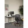 Alera Alera Etros Series Suspension Mesh Mid-Back Synchro Tilt Chair, Supports Up to 275 lb, 15.74" to 19.68" Seat Height, Black - 4 of 4