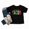 The Juniper Shop Let's Get Tacos Varsity Toddler Short Sleeve Tee - 3 of 4