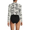 Lands' End Women's Long Sleeve Mock Neck Cropped UPF 50 Sun Protection Rash Guard - 2 of 4
