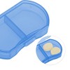 Unique Bargains 2 Grid Portable Mini Pill Case 1 Pc - 3 of 4