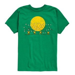 Boys' - Peanuts - Woodstock Marshmallows Short Sleeve Graphic T-Shirt - 1 of 4