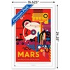 Trends International NASA - Mars Travel Poster Framed Wall Poster Prints - 3 of 4