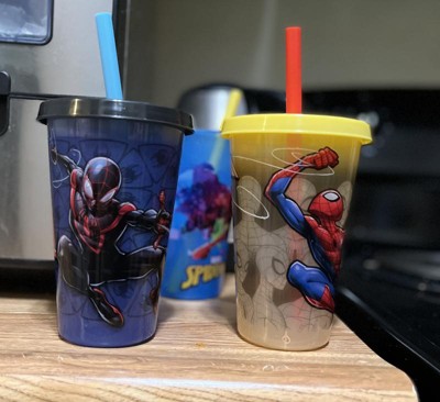 2 Pcs Marvel Spiderman Tumbler - Spider-Man Red Cup
