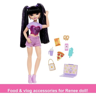 Barbie Dream Besties Renee Doll with Food Accessories
