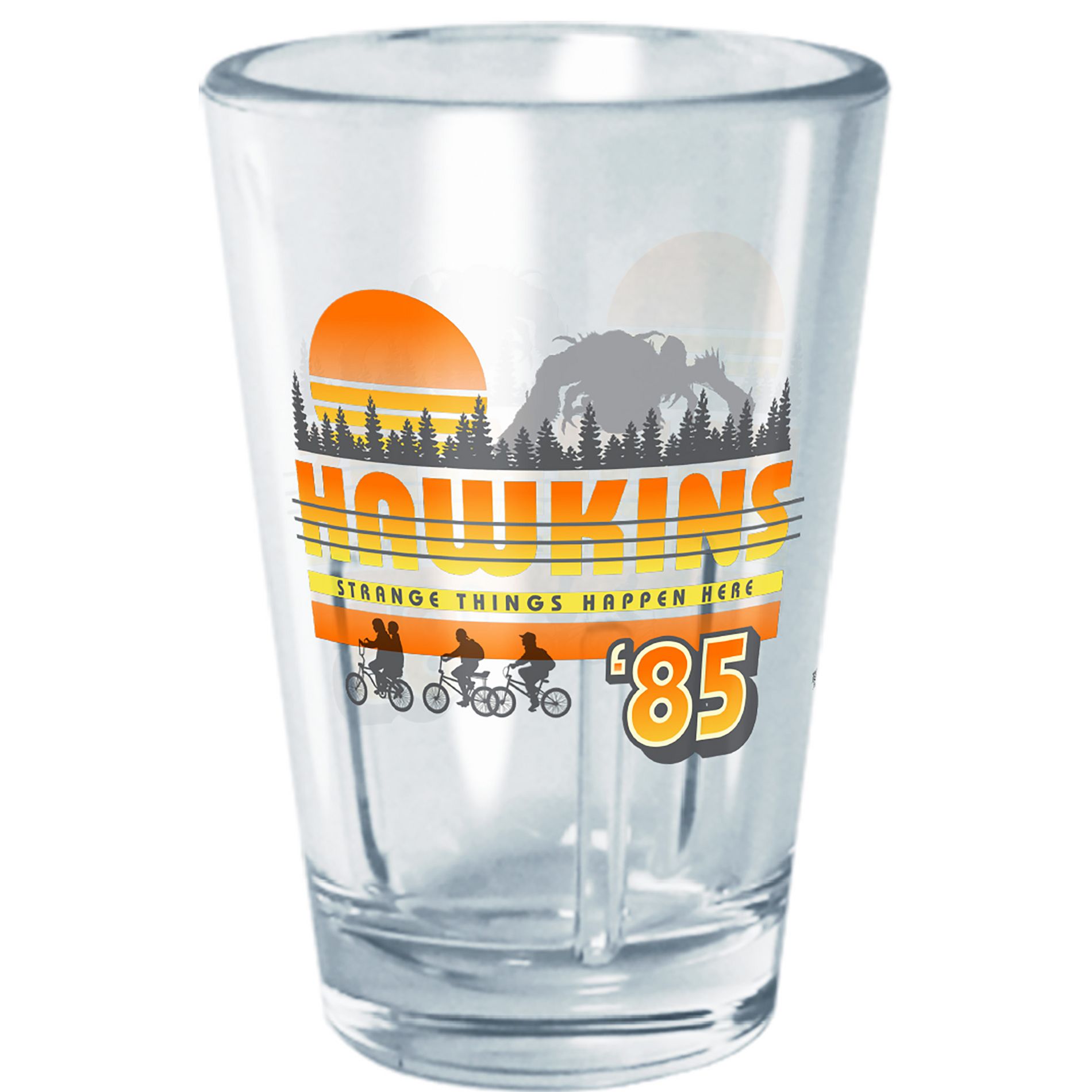 Stranger Things Hawkins Strange Things Happen Here  Tritan Shot Glass - Clear - 2 oz.