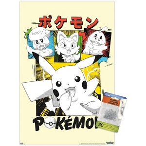 Trends International Pokémon - Smiles Anime Unframed Wall Poster Prints - 1 of 4