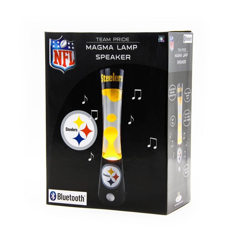 NFL Pittsburgh Steelers Magma Lamp Speaker, 3 of 4