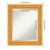 Amanti Art Sierra Beveled Wood Framed Bathroom Vanity Wall Mirror - 3 of 4