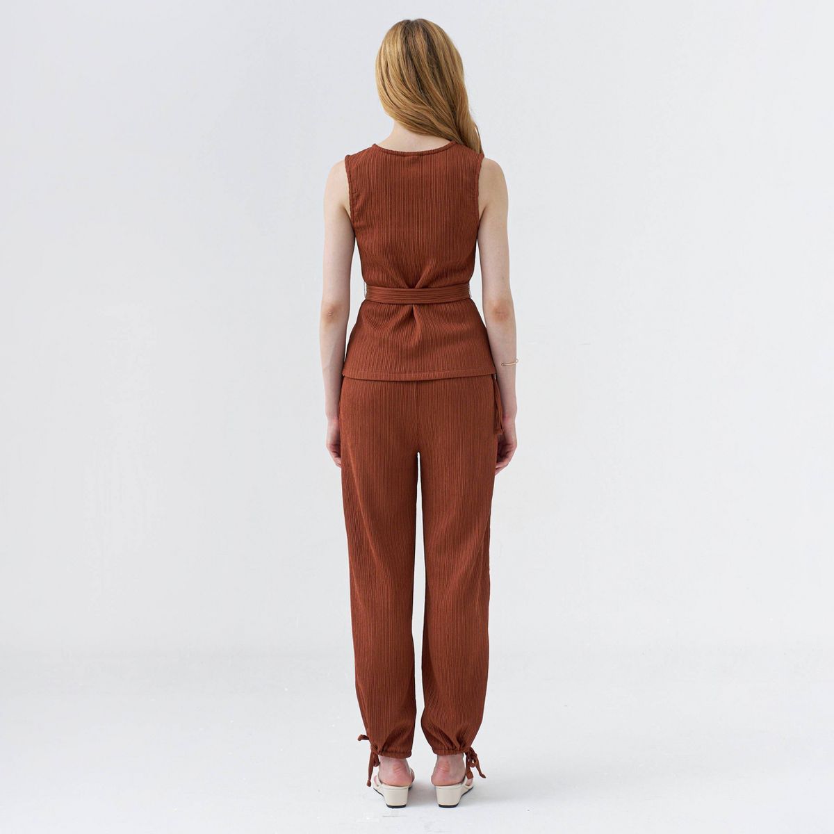 Women's Tie Detail Tank Top - A New Day™ - thumbnail 9