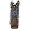 Durango Lil' Rebel Pro Kid's Western Boots, DBT0218C, Blue - 4 of 4